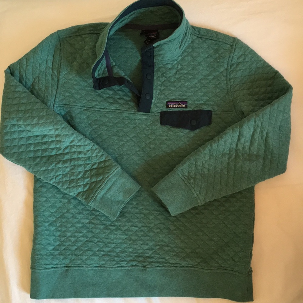 NWOT Patagonia Cotton Quilt Snap-T Pullover